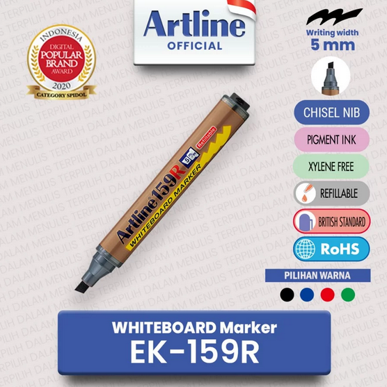 ARTLINE EK-159R W/B MARKER RED